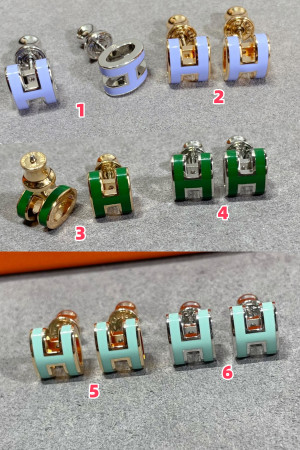 Hermès Mini H Linglong Earrings