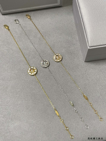 D*or high-grade white mother-of-pearl compass bracelet