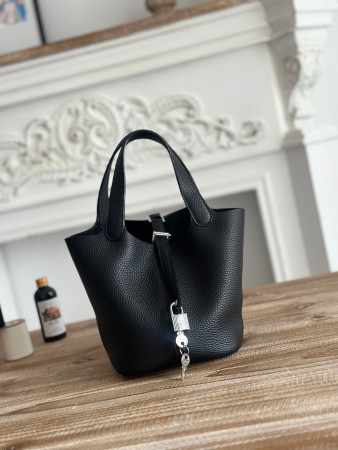 Hermès Picotin 18cm black without original box