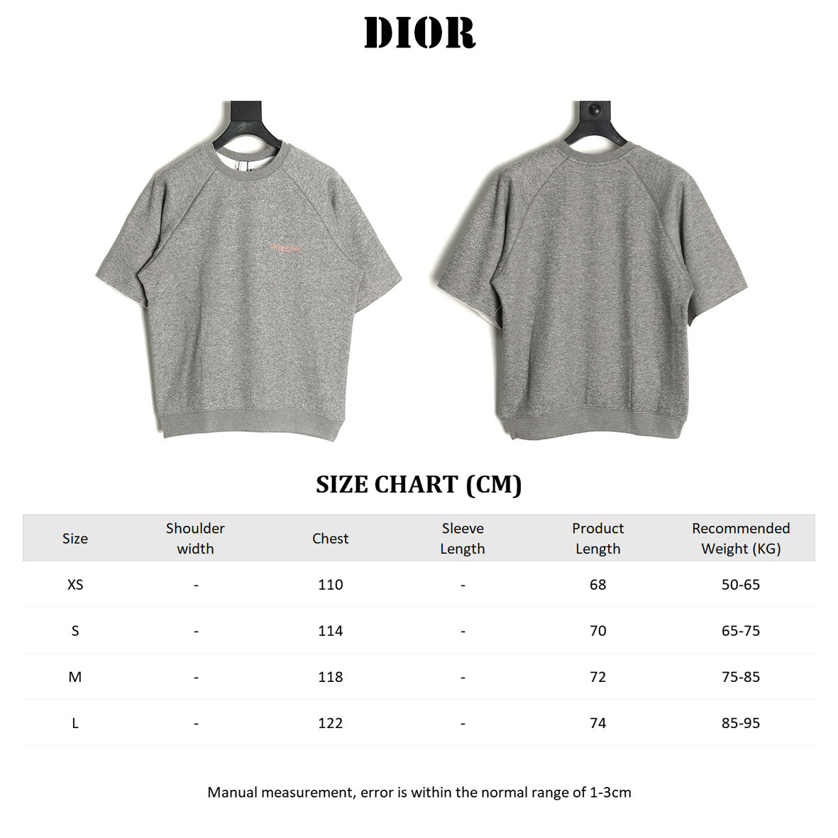 D*or short-sleeved t-shirt