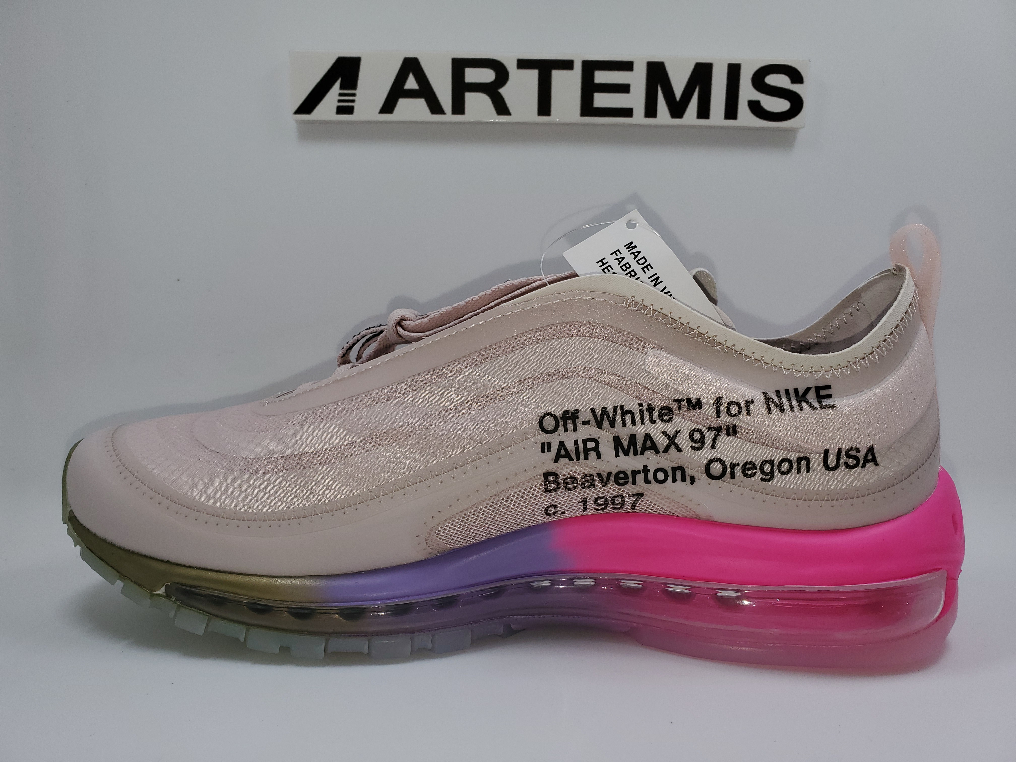 Air Max 97 Off-White Elemental Rose Serena "Queen"