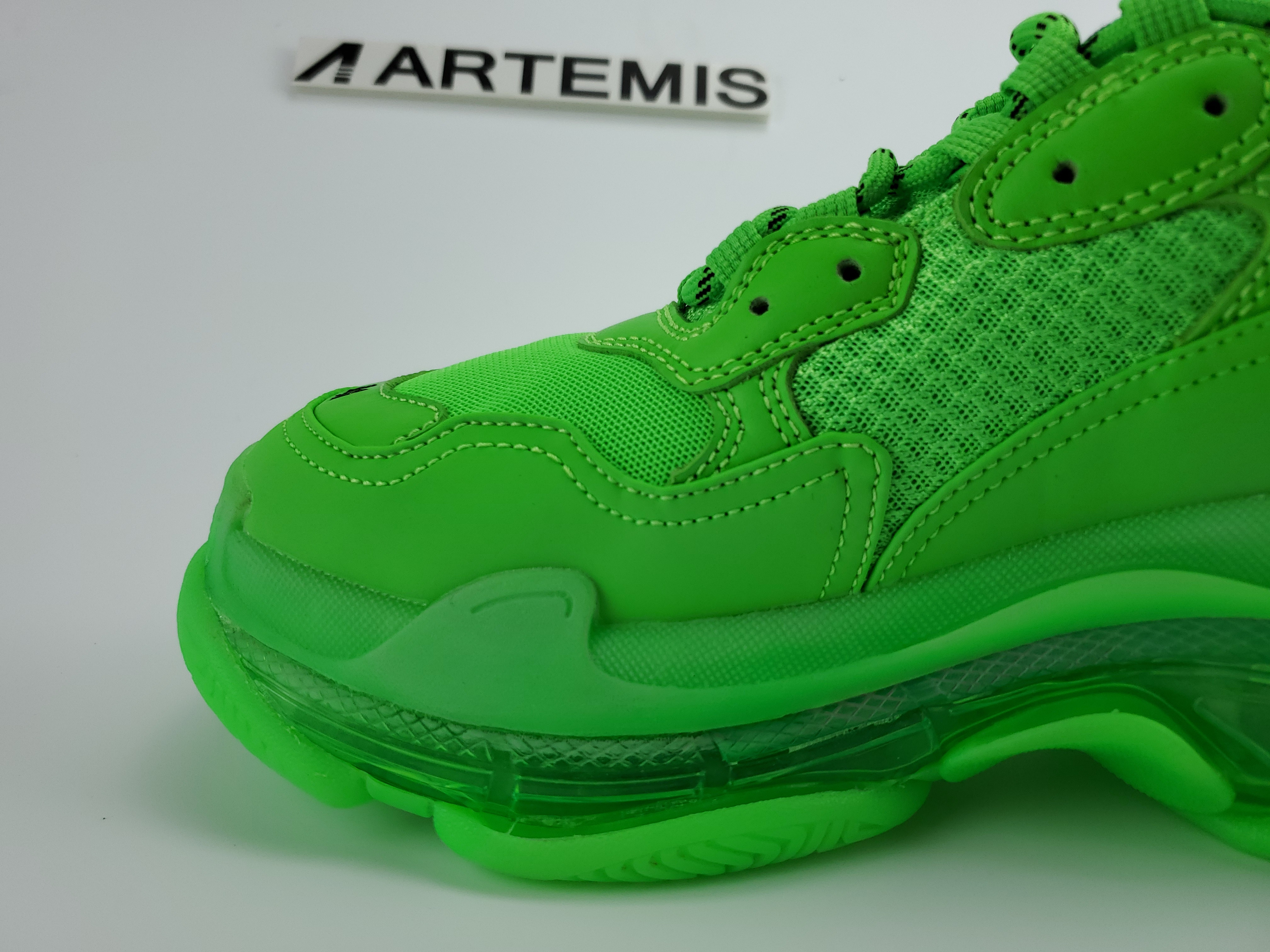 Balenciga Triple S Neon Green