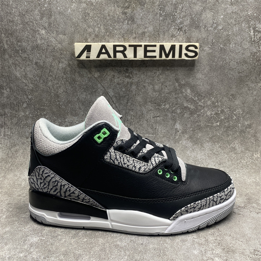 AIR JORDAN 3 RETRO 'GREEN GLOW'