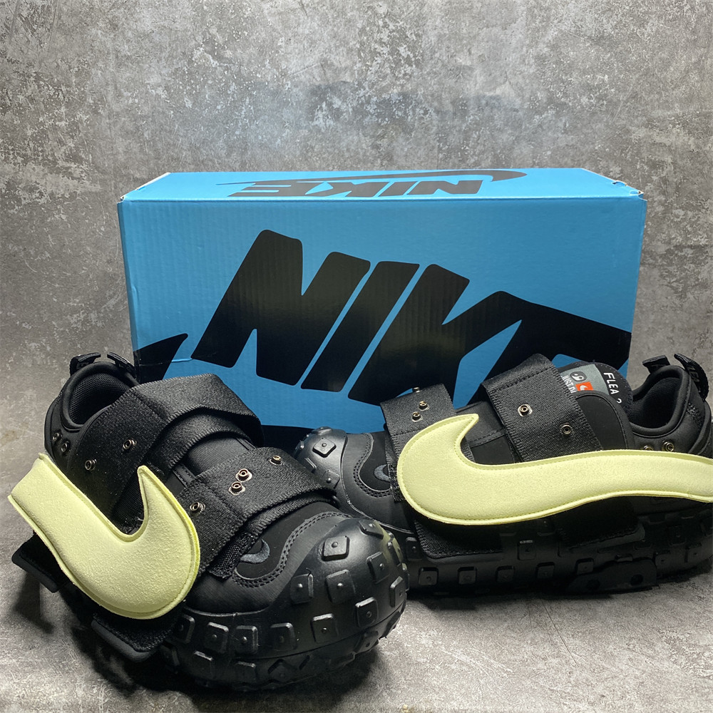 UA Nike CPFM Air Flea 2 Cactus Plant Flea Market Black Alabaster