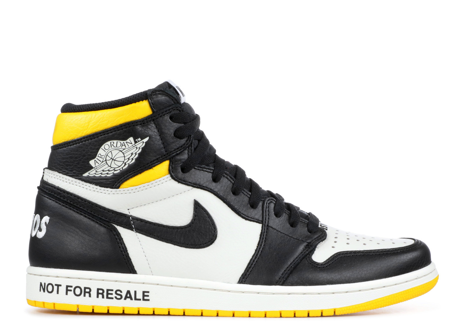 Air Jordan 1 Retro High "Not for Resale" Varsity Maize