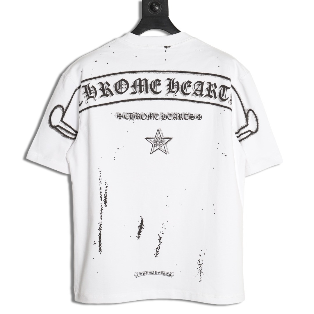 Chrome hearte ch 25ss Short-sleeved T-shirt