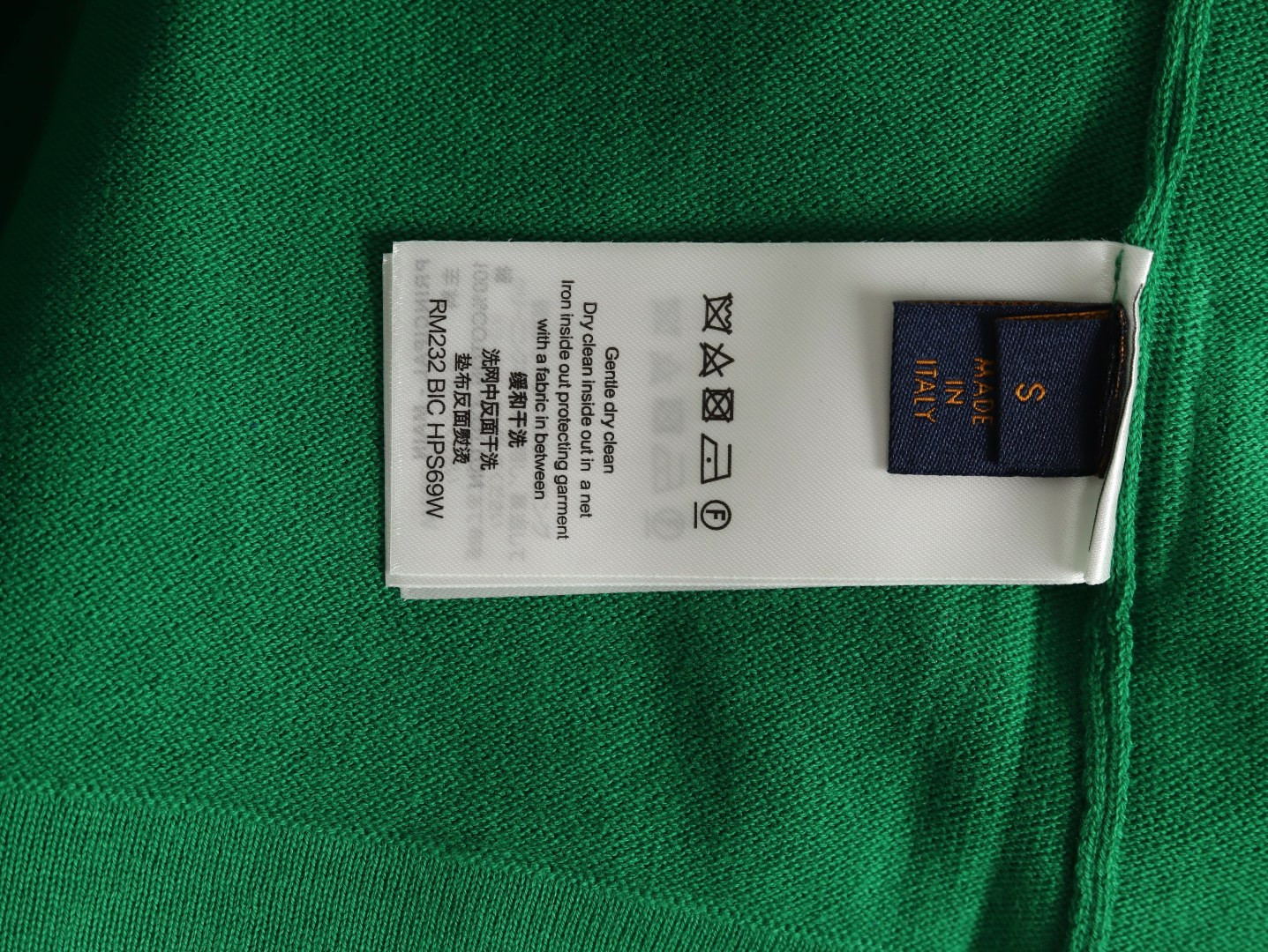 l0*is V*t0n lv 25fw knitting short-sleeved