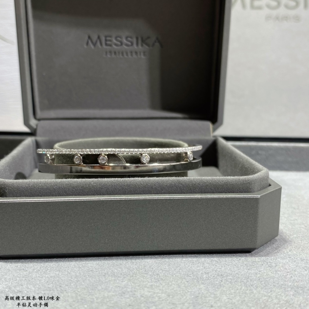 messika half Di*m*nd moving bracelet