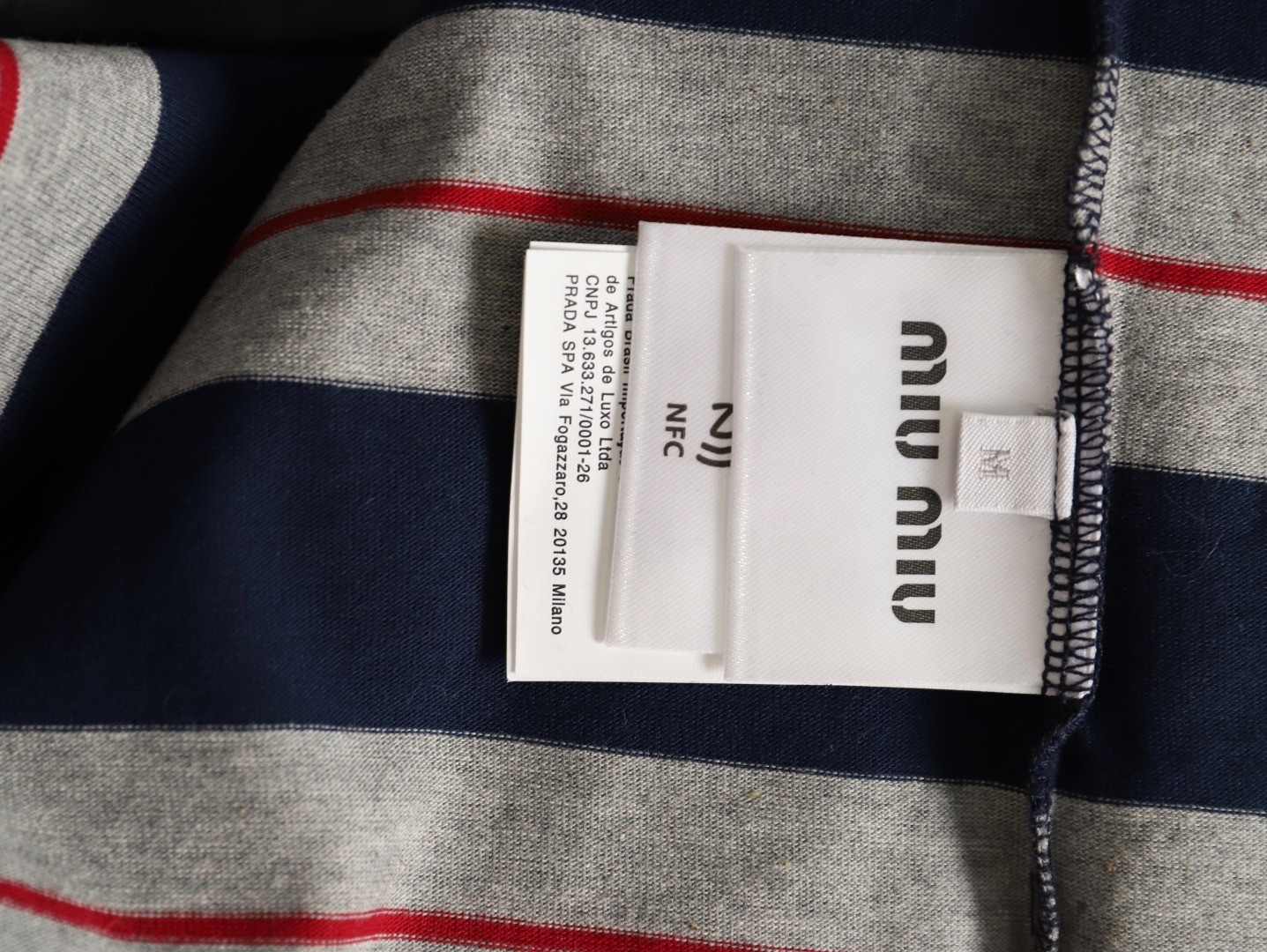 Miu Miu Long-sleeved T-shirt