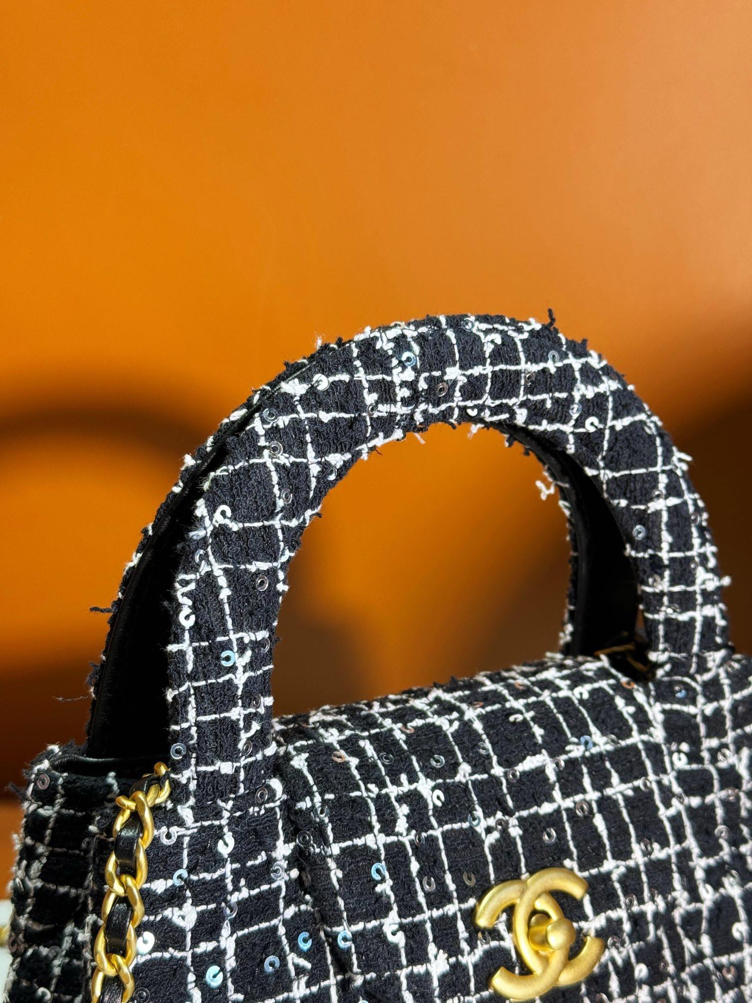 Ch*el mini shopping bag 19x13x7cm