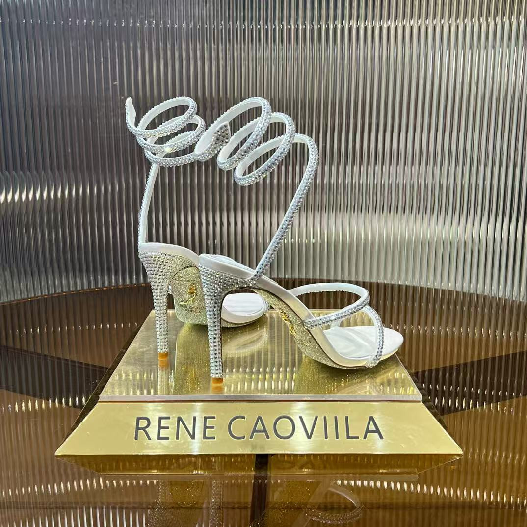 UA RENÉ CAOVILLA Cleo Pumps Sandals 95mm