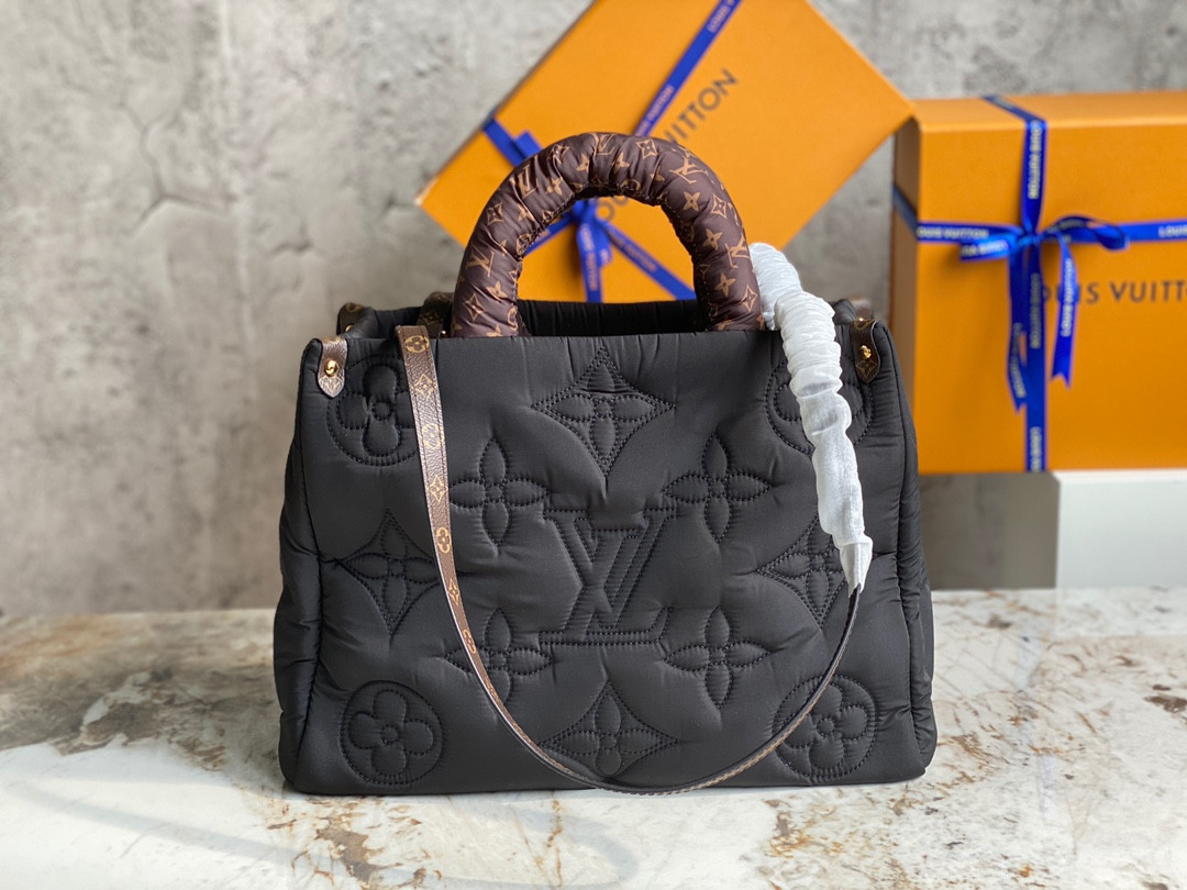 LV ONTHEGO M21069 BLACK 35 x 27 x 14 CM