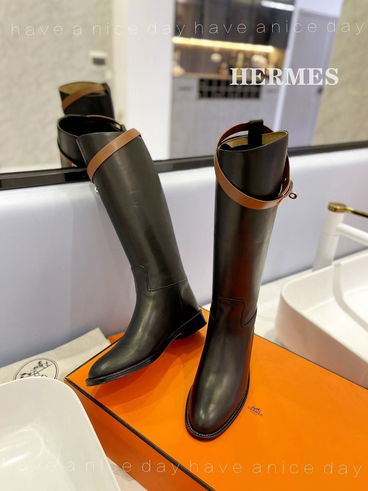 UA Hermès Jumping Boots