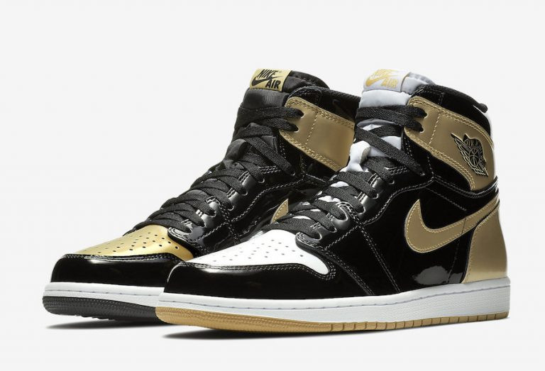 Air Jordan 1 Retro High OG NRG Black Gold Top 3 (2017)