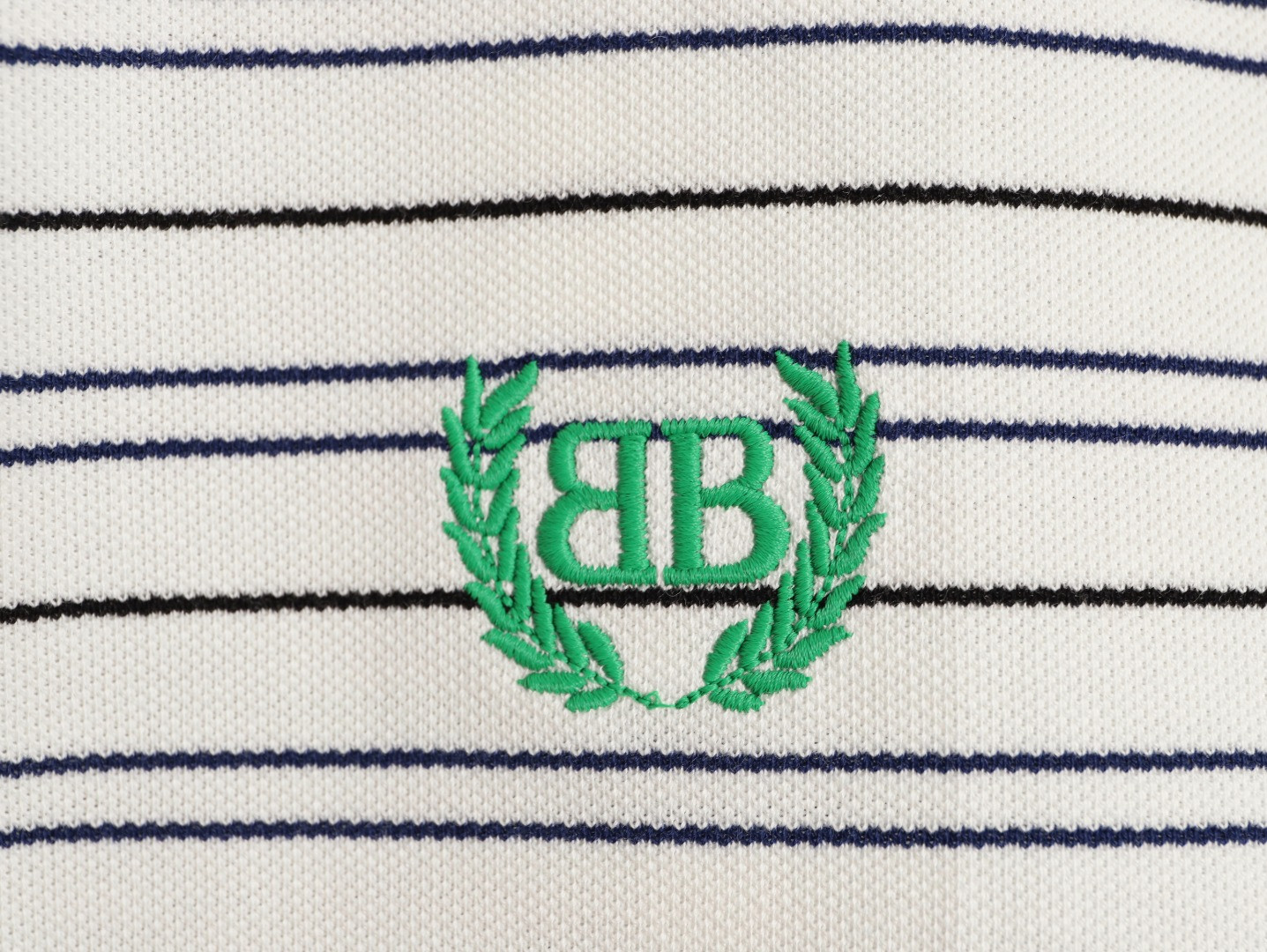 Ba*len*cia*ga short-sleeved polo shirt