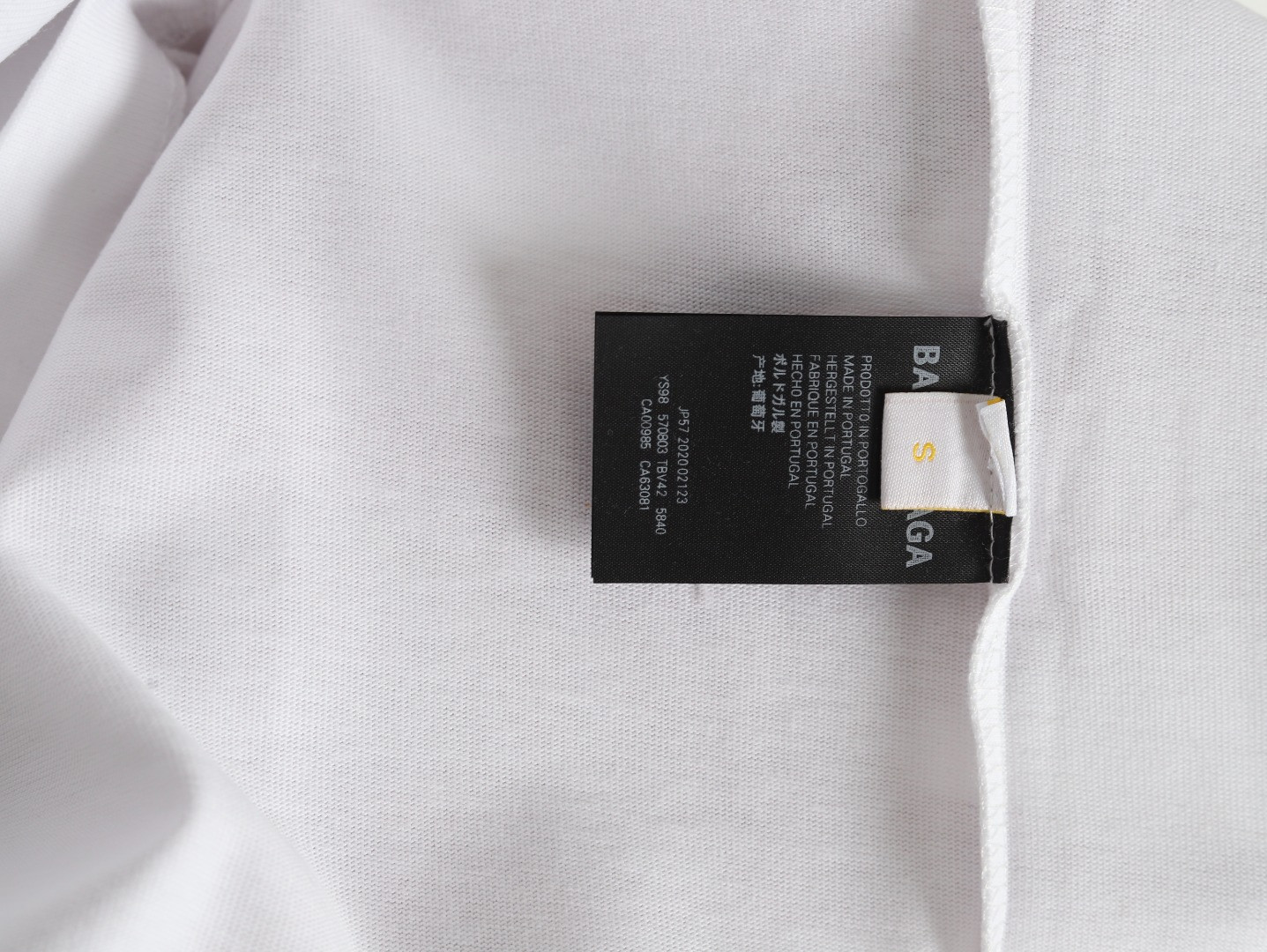 Ba*len*cia*ga short-sleeved t-shirt