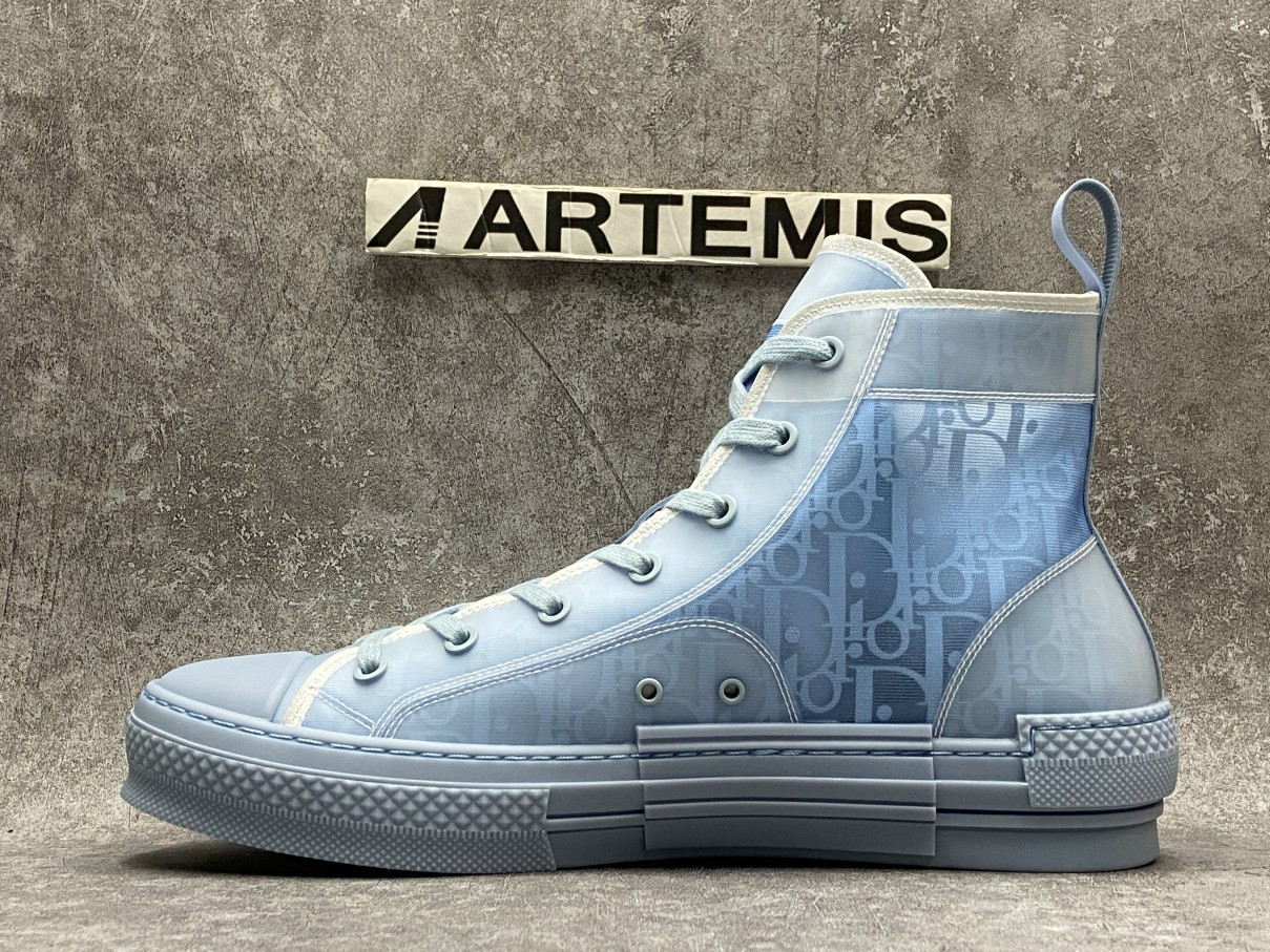 D*or b23 high top daniel arsham light blue