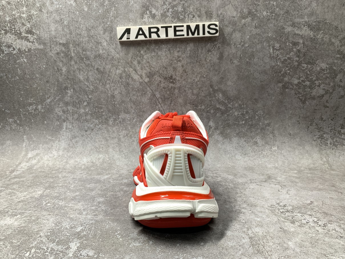 Balenciga Track 2.0 White Red