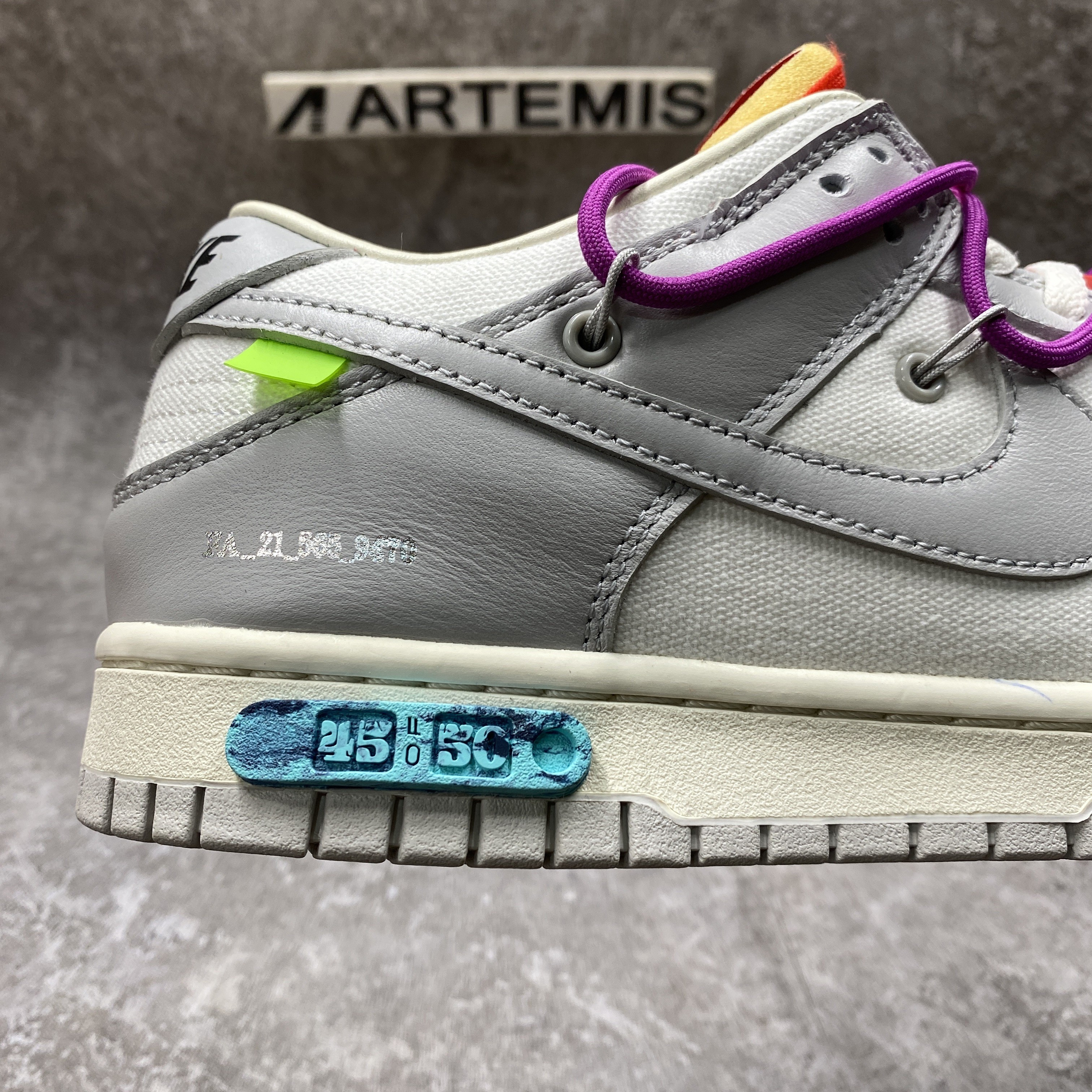 Nike Dunk Low Off-White Lot 45