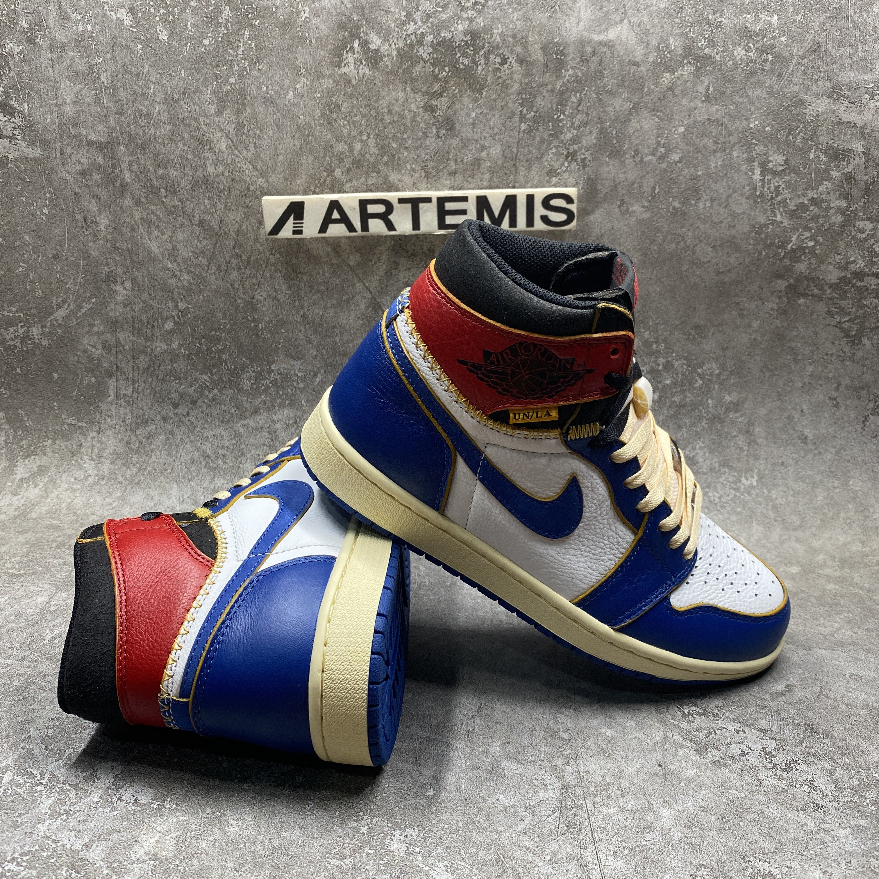 Air Jordan 1 Retro High Union Los Angeles Blue Toe