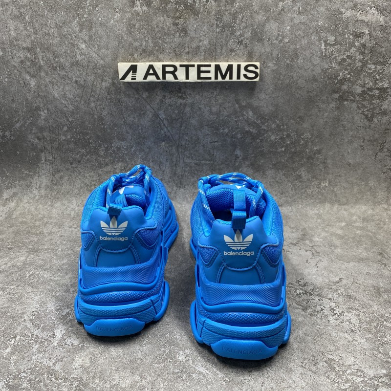 Balenciga x adida Triple S Blue White