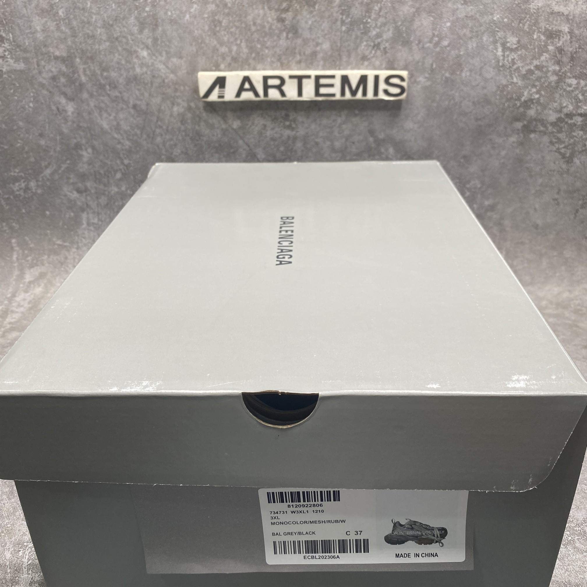 Balenciga 3XL Sneakers Dark Grey