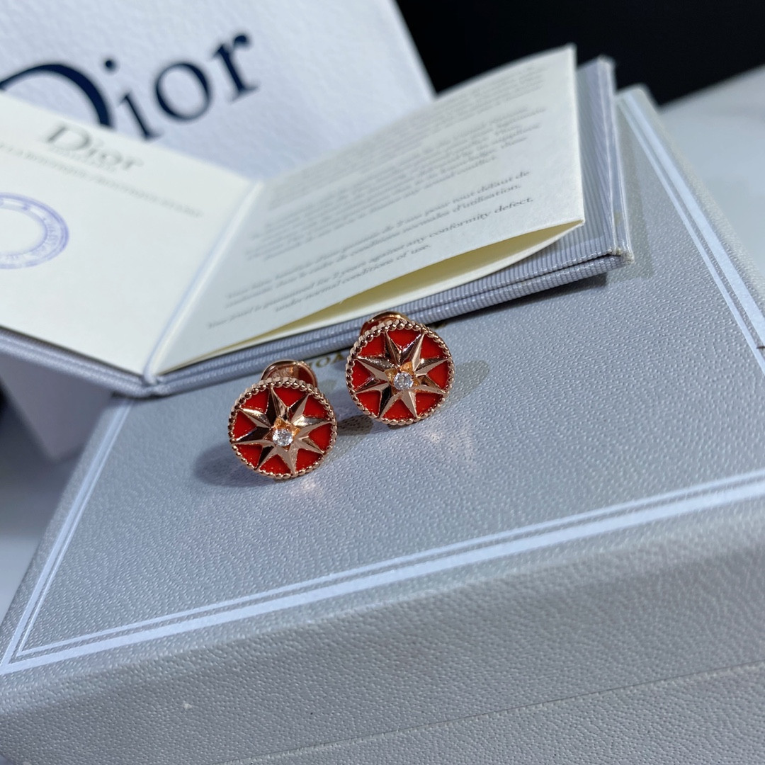 D*or compass stud earrings