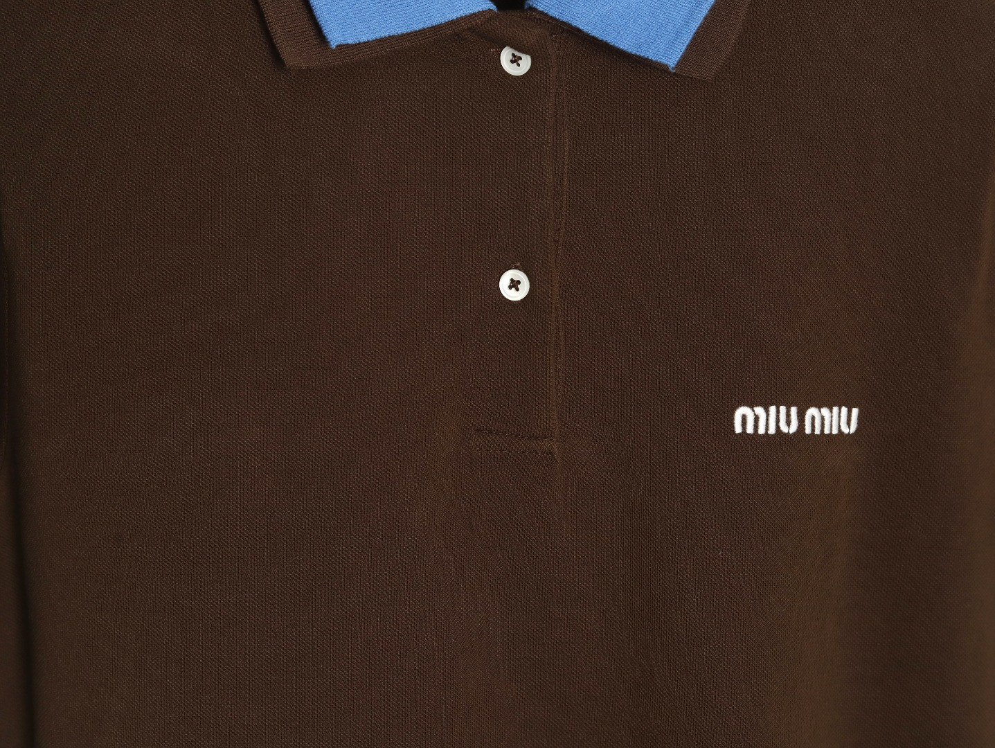 MIU MIU MM Short-sleeved Polo shirt