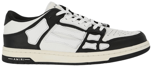 Amiri Skel Top Low Black White