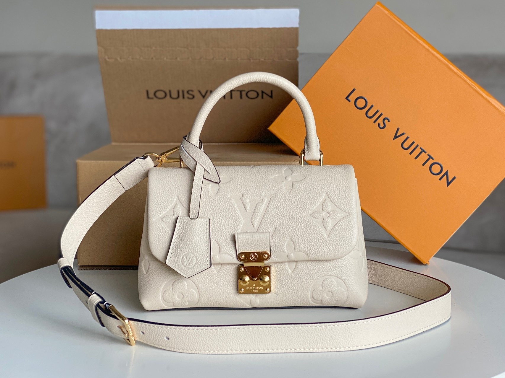 LV MADELEINE BB M46008  9.4 x 6.7 x 3.3 inches