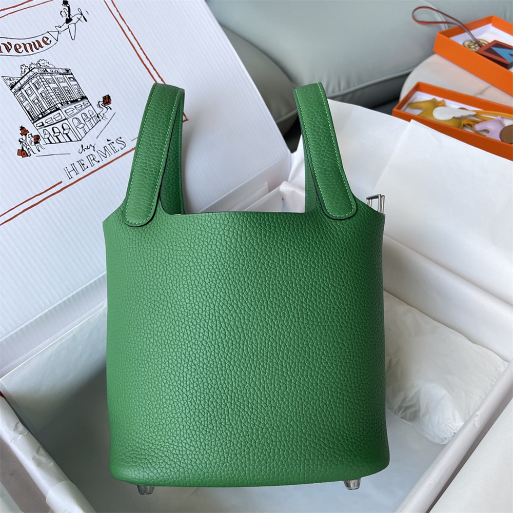Hermès Picotin 18cm bamboo green without original box