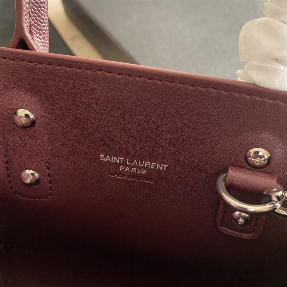 Y*L sac de jour nano in grained leather