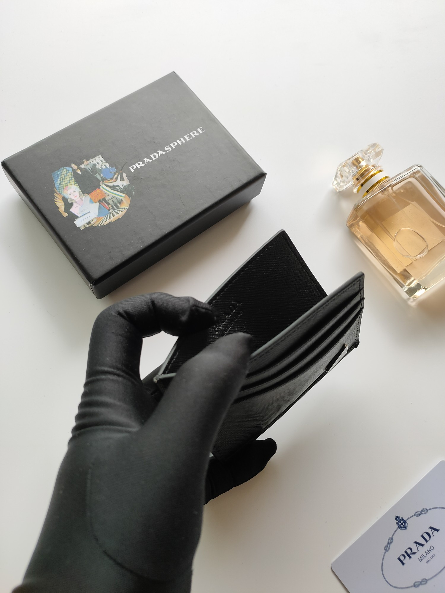 Pra*a card holder 8-10cm