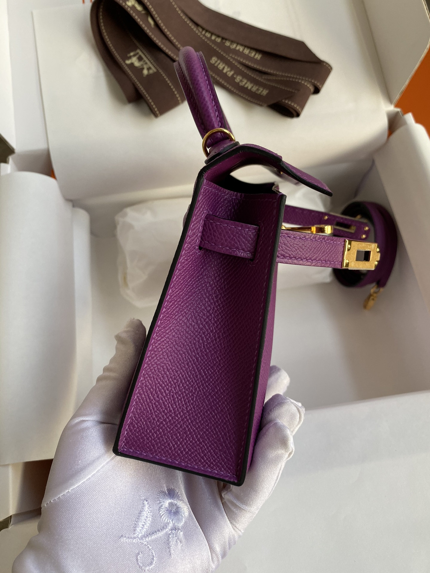 Hermès Mini Kelly 19 19×6×12CM