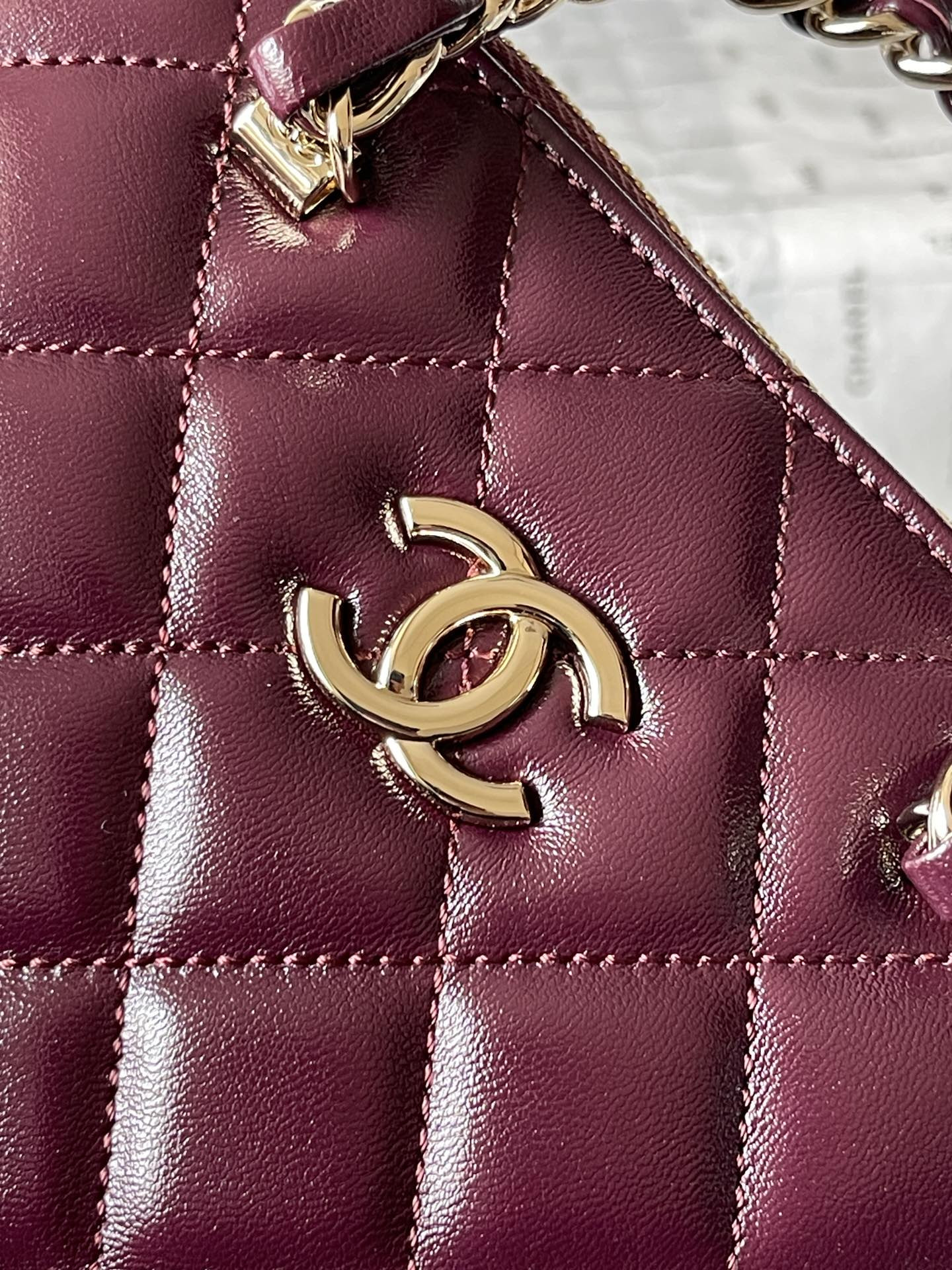 Ch*el small shopping bag 15x20x6cm