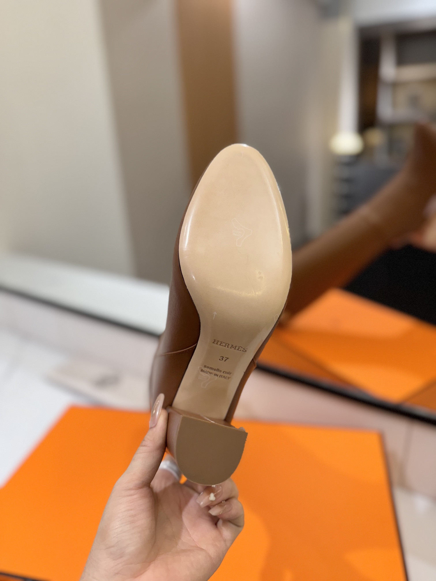 UA Hermès Jumping Boots (Heel height 8.5cm)