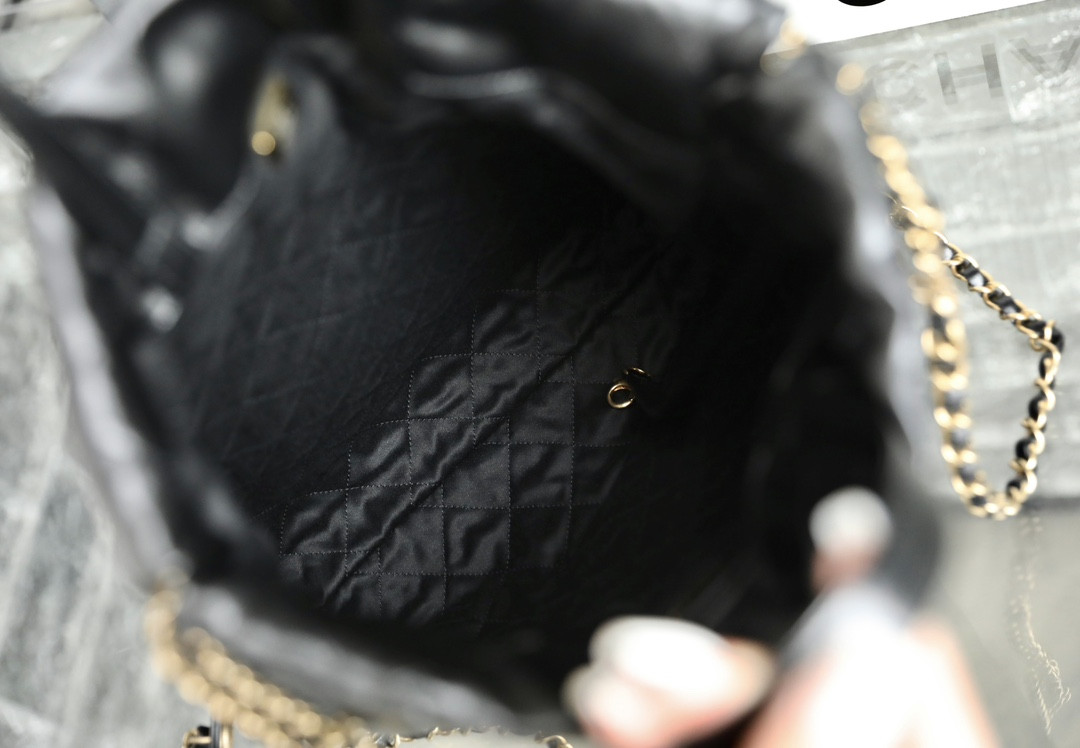 Ch*el 22 handbag calfskin 29x34x10.5cm