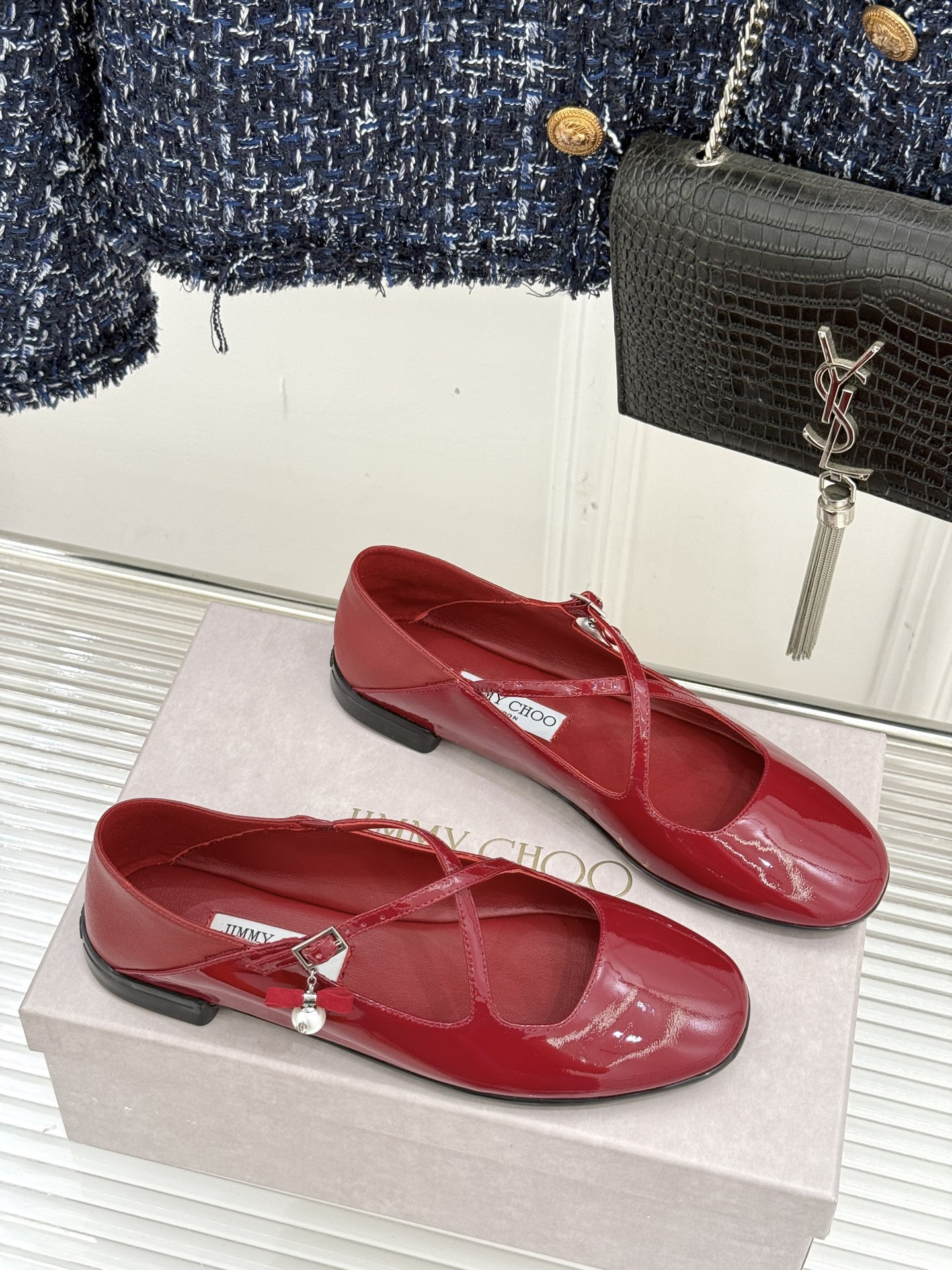 ua Ji*y Ch* eleri ballet flats